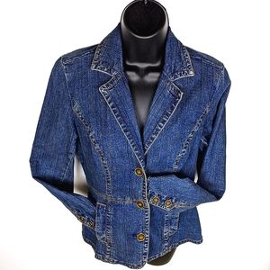 St. John's Bay Chic Petite Denim Jacket
